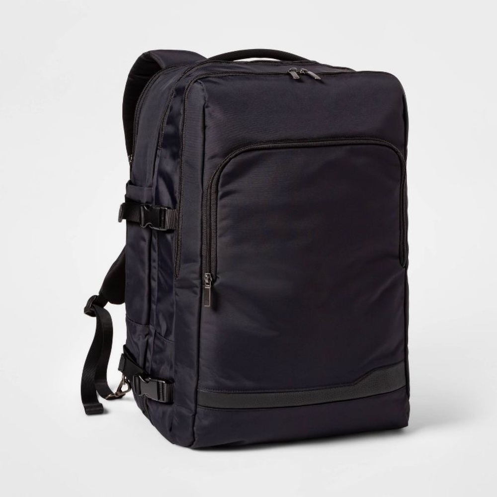 Never used! Carry on Backpack: Signature Traveler Backpack Black - Open Story™